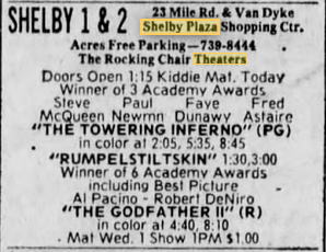 Shelby 1 & 2 - April 1975 Ad (newer photo)